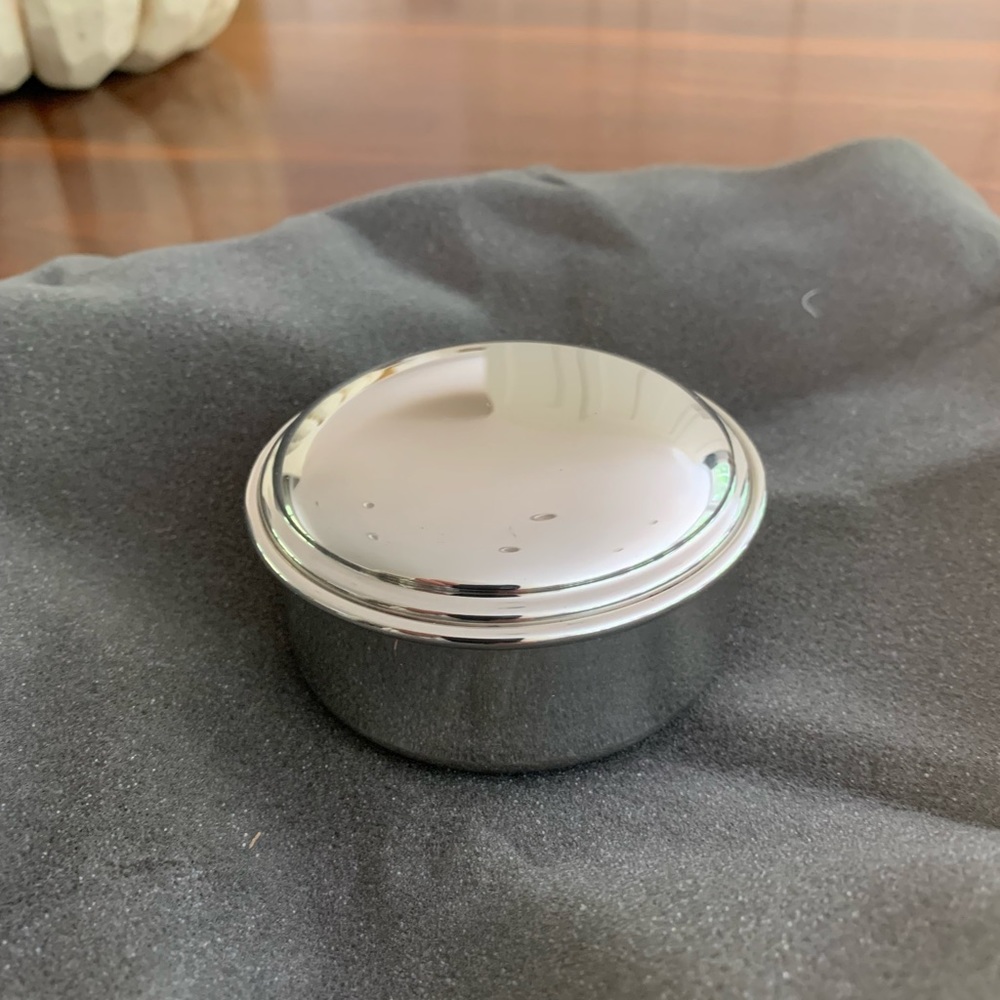 PEWTER JEWELRY BOX